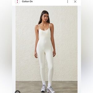 3XL Fleece Lined Full Length Onesie, Color: Whisper White